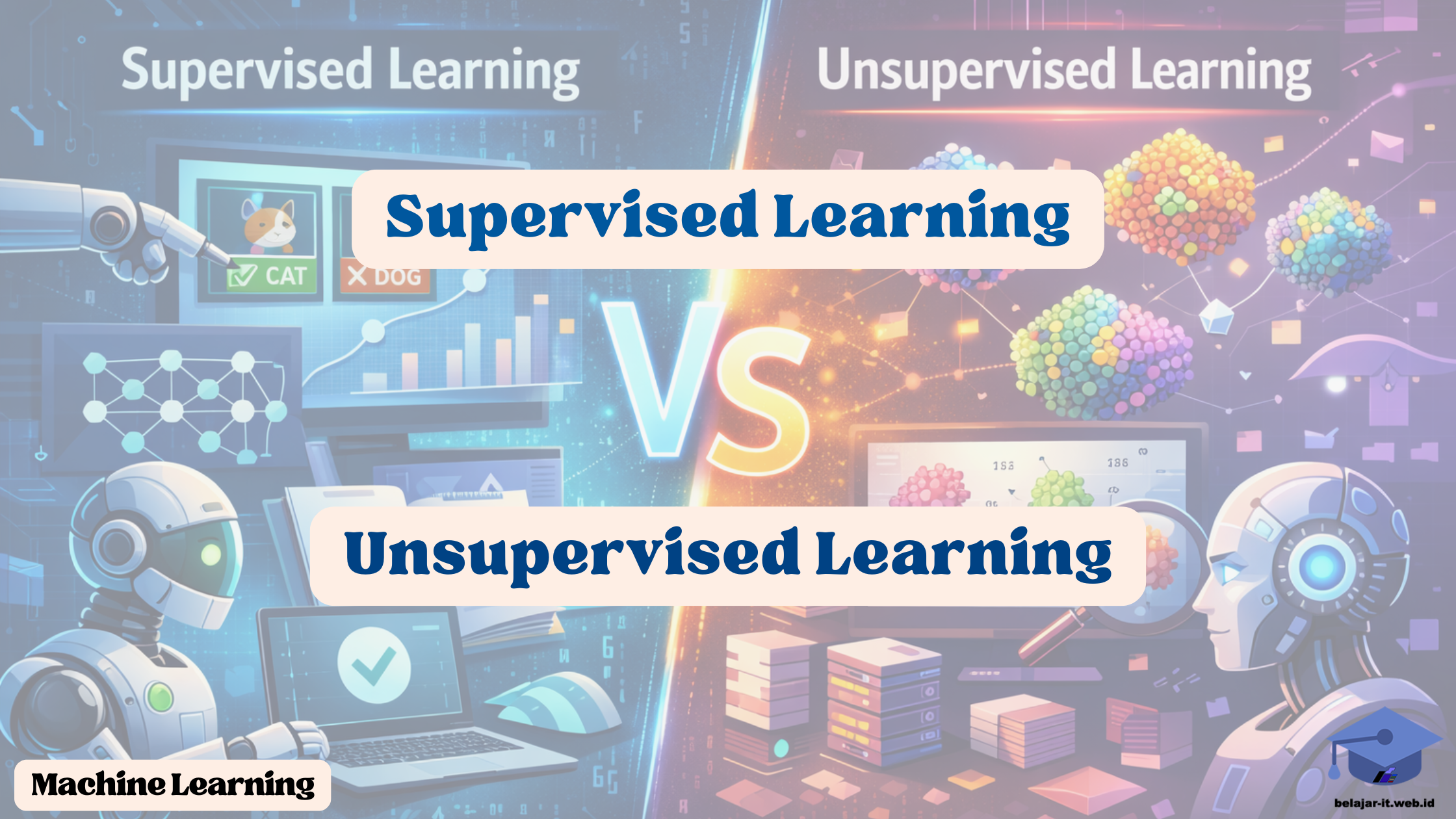 Machine Learning Supervised Learning Vs Unsupervised Learning